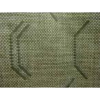 ショッピングアンティーク ys7653138;  抽象模様織り出し本場泥大島紬着物(5マルキ)【アンティーク】【着】