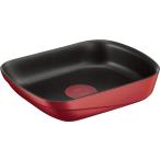ティファール 取っ手のとれる 玉子焼き器 15×20cm IH ガス火対応 PFOAなどの有害物質不使用 「インジニオ・ネオ IHルージュ・アンリミ