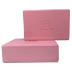 TEEYAR ヨガブロック 2個セット 3サイズ 23 x 15 x 7.4/7.6cm(高密度) また 大きい 23 x 15 x 10cm(