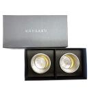 [ талант произведение японская бумага . упаковка ] месяц. посуда для сакэ золотой . большие чашечки для сакэ 2 шт. комплект 