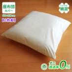 ２枚組 防ダニ 座布団カバー 優しい