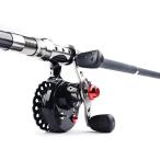 筏釣り イカダリール 左巻き右巻き 釣り 釣具 フィッシングリール ベアリング 筏リール チヌリール 筏釣り 落とし込み 黒鯛 (右ハンドル)