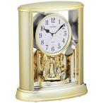シチズン 置き時計 アナログ サルーン 金色 CITIZEN 4SG724-018 (ゴールド)