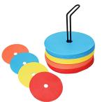  Flat кукуруза 32 листов спот маркер (габарит) глаз печать тренировка тренировка футбол наземный подставка упаковочный пакет имеется 