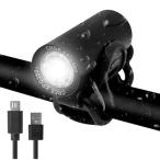 GORIXゴリックス 自転車ライト usb充電 防水 LEDライト明るい GX-FL1579 ブラック