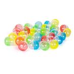 ショッピングミューズ あミューズ 48mm 空カプセル ガチャガチャ カプセル 日本製 4色アソート赤青黄緑 100個入 外径約48mm×約54mm