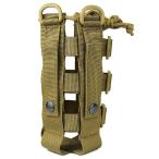 YAPJEB モールシステム 水筒 ペットボトル ホルダー ポーチ ペットボトルホルダー キャリー ミリタリー モール EDCポーチ ユーティリ