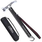 HUNDRUP молоток для колышков легкий кемпинг Hammer 3in1 многофункциональный ../ удар ./.. высота уголь элемент сталь производства фиксация для заклепка дополнение алюминиевый руль палатка 