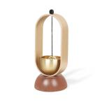 ATUSANO おりん 真鍮製 おりん 仏具 おりん ミニ リン 仏具おりん 仏具小物 綺麗な音色 仏具 りん 天然木 仏具 携帯便利なおりん