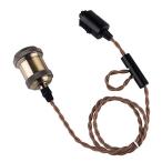  сотрудничество освещение рейлинг для e26 лампа гнездо GT-GD-DT03 латунь гнездо освещение подвесной светильник 1 лампа модный Северная Европа retro Anne te