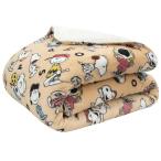 live-ru одеяло одиночный 2 листов соединять Snoopy фланель овца style боа покрывало теплый теплый уже ... одеяло примерно 140×200