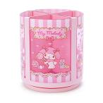 サンリオ ペンスタンド ピンク プラスチック マイメロディ my melody 360度回転 回るペンスタンド ペン立て コスメ 化粧筆 チュー