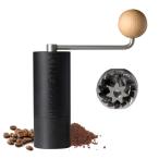 KINGrinder P2 軽量型手挽きコーヒーミル 均一性に優れるコニカル式金属刃 ドリップ向け 容量20g