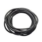 STRAIGHT/ распорка гофрированная трубка черный 5.0mm×5m 35-24051