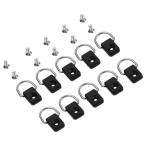 YFFSFDC D кольцо байдарка лодка каноэ рыбалка li серебристый g10 шт. комплект M6 винт есть нейлон черный 