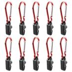  палатка зажим брезент зажим есть гетры type 10 штук входит kalabina имеется простой фиксация мощный установка рукоятка палатка зажим 