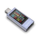 YOJOCK 360W USB C тестер модель C цифровой мульти- измерительный прибор,4-30V 0-12A PD вольтметр электроэнергия итого емкость напряжение тестер 