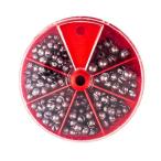 オルルド釣具ガン玉セット 120g 丸型 割ビシ 5サイズ入 qb500042a01n0