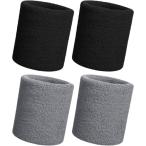  напульсник спорт частота запястье поддержка 4 шт. комплект легкий . пот скорость . вентиляция эластичность антибактериальный дезодорация бейсбол теннис бадминтон бег спорт 