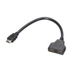 [ сменный товар ] BOOHUQICH hdmi дистрибьютор 1 ввод 2 мощность источник питания не необходимо сплиттер 1080p HDMI1.4 разделение машина 1080P/3D/PS3/4/5