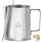 .. магазин из нержавеющей стали молоко Jug молоко питчер нержавеющая сталь Latte искусство питчер Latte молоко 400ml 14oz1