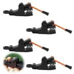  легкий палатка зажим брезент зажим мощный зажим наружный 4 шт. комплект . способ фиксация маленький размер мобильный удобный винт блокировка type легко устанавливается уличный кемпинг 