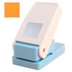 ショッピング正方形 Adetina クラフトパンチ 四角 ハンドメイド スクラップパンチ スクラップブッキング 穴あけパンチ 正方形