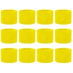 GOGO напульсник 12 шт. комплект детский Junior предназначенный . пот "дышит" спортивный запястье частота эластичный легкий учебное заведение праздник движение .- желтый 