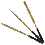 精密チタンダイヤモンドヤスリ 3本組 E-Value ヤスリ ダイヤモンドヤスリ 3ホンクミ ケース