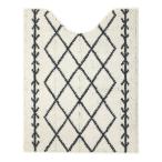  алый wa Len туалет под ногами коврик длинный слоновая кость примерно 65x80cm