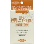 肌を殺菌しニキビも防ぐ薬用石鹸 110g