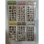 ショッピングランチボックス 吉田産業 ランチボックスプクプクキャンディーシール 6種類セット