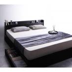 棚・コンセント付収納ベッド プレ�