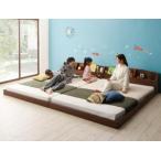 親子で寝られる収納棚・照明付き連