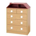 大和屋　Kaupunki（カウプンキ）　キッズ家具子供収納家具　チェスト　3055