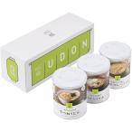 IZAMESHI うどん3缶セット 【和風だしが香る鶏南蛮カレーうどん・もちもちお餅のちからうどん・おだしじんわりきつねうどん×各1】 V5079059