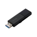 エレコム スライド式 USB 5Gbps Type-C(TM)/USB-A メモリ 128GB ブラック MF-WSAU3128GBK