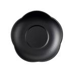 アサヒ興洋 塗茶托 梅型 ブラック MM