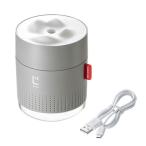 サンワサプライ USB加湿器(LEDライト付き) グレー色 USB-TOY100GY