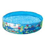 ジーロン ビニールプール ガーデンプール 180×38cm 組み立て簡単 広げて水をいれるだけ JL-687980