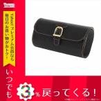 メンズ エレメンタム Elementum ウォッチケース 2本用 240-447 ブラック ブラック 合成皮革（PU）他 カラー：ブラック
