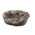 ファープラスト シエスタDX10専用クッションカバー ソファ クッション10 CITIES ブラウン 82034999 ベッド カバー クッション