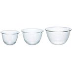 耐熱ガラス製ボウル3個セットN
