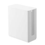 smart 重ねられるスリム蓋付きルーター収納ケース スマート ホワイト