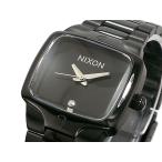 腕時計 レディース腕時計 ニクソン NIXON SMALL PLAYER 腕時計 A300-001 ブラック ステンレス クオーツ 100m防水 天然ダイヤ1石 保証1年間付き