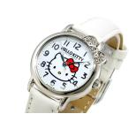 腕時計 レディース腕時計 シチズン ハローキティー クオーツ レディース 腕時計 0001N002 ホワイト ステンレス(ケース) レザー(ベルト)