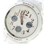 腕時計 レディース腕時計 カシオ CASIO ベビーG BABY-G クオーツ レディース 腕時計 BGA-150EF-7B ホワイト ホワイト ステンレス(ケース) ラバー(ベルト)