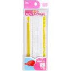 帽子用ゴム白(ひも通し・定規付)約3m
