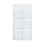  сделано в Японии SAKI(saki) настенный карман вставка есть открытка (6P) прозрачный W-107