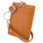 Arnold Palmer アーノルドパーマー 牛革 リール付パスケース 定期入れ メンズ ギフト 4AP3283 イエロー(YW)